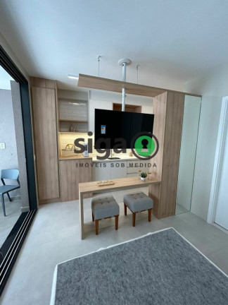 Imagem Apartamento com 1 Quarto para Alugar, 30 m² em Campo Belo - São Paulo Imagem Apartamento com 1 Quarto para Alugar, 30 m² em Campo Belo - São Paulo