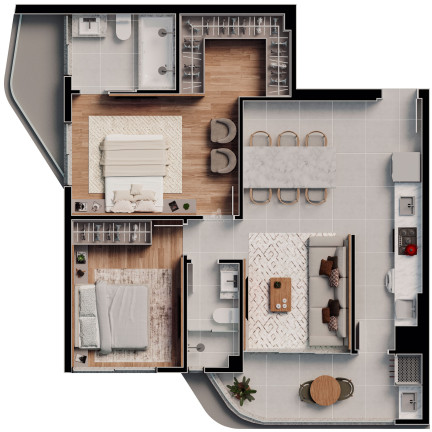 Imagem Apartamento com 2 Quartos à Venda, 72 m² em São Judas - Itajaí Imagem Apartamento com 2 Quartos à Venda, 72 m² em São Judas - Itajaí