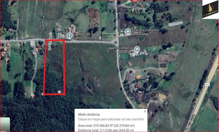 Imóvel à Venda, 20.000 m² em área Rural Lapa - Lapa