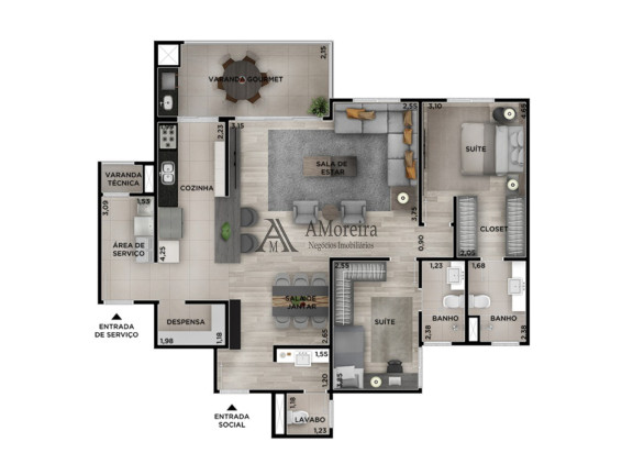 Imagem Imóvel com 3 Quartos à Venda, 141 m² em Jardim Campos Elísios - Jundiaí Imagem Imóvel com 3 Quartos à Venda, 141 m² em Jardim Campos Elísios - Jundiaí