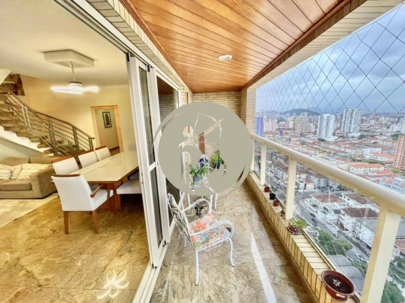 Imagem Cobertura com 4 Quartos à Venda, 485 m² em Aparecida - Santos Imagem Cobertura com 4 Quartos à Venda, 485 m² em Aparecida - Santos