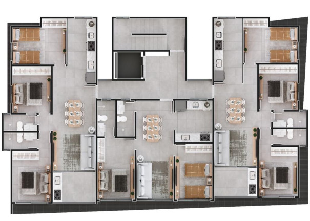 Imagem Apartamento com 3 Quartos à Venda, 76 m² em Bessa - João Pessoa Imagem Apartamento com 3 Quartos à Venda, 76 m² em Bessa - João Pessoa