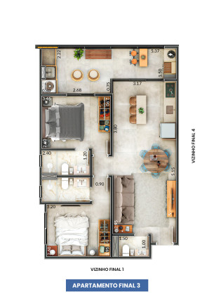 Imagem Apartamento com 2 Quartos à Venda, 73 m² em Itaguá - Ubatuba Imagem Apartamento com 2 Quartos à Venda, 73 m² em Itaguá - Ubatuba