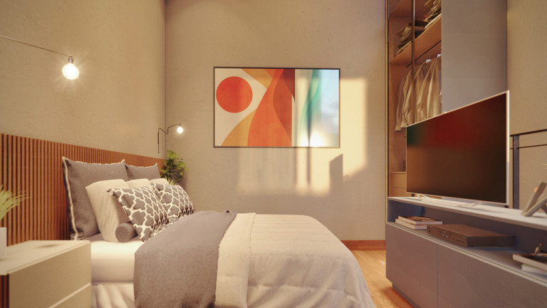 Imagem Cobertura com 1 Quarto à Venda, 28 m² em Novo Mundo - Curitiba