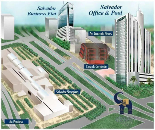 Imagem Sala Comercial à Venda, 205 m² em Caminho Das Arvores - Salvador Imagem Sala Comercial à Venda, 205 m² em Caminho Das Arvores - Salvador