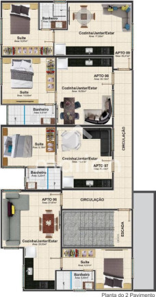 Imagem Apartamento com 1 Quarto à Venda, 30 m² em Itajubá - Barra Velha Imagem Apartamento com 1 Quarto à Venda, 30 m² em Itajubá - Barra Velha