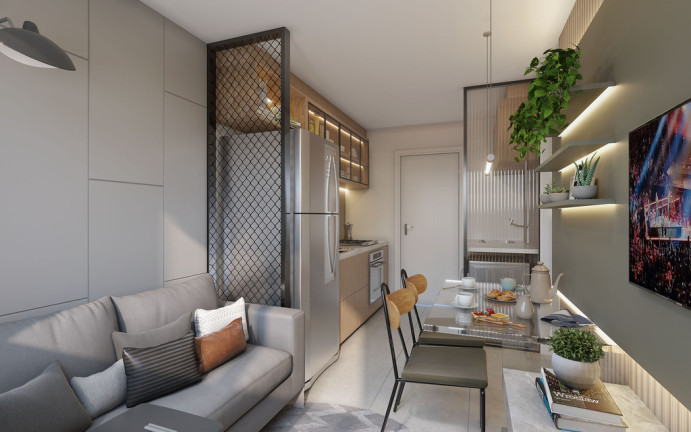 Imagem Apartamento com 1 Quarto à Venda, 24 m² em Barra Funda - São Paulo