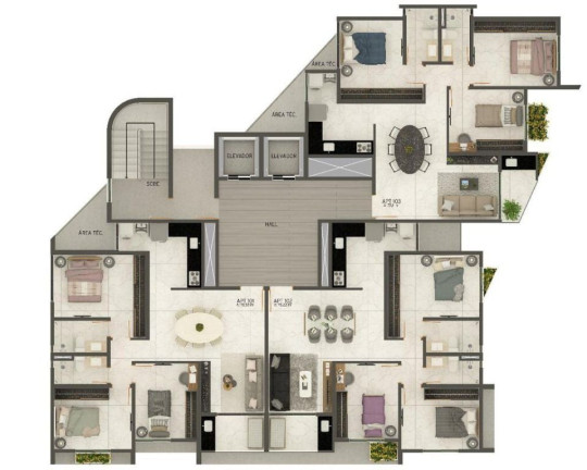 Imagem Apartamento com 3 Quartos à Venda, 80 m² em Jardim Oceania - João Pessoa