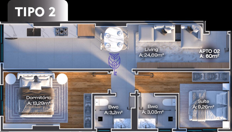 Imagem Flat com 1 Quarto à Venda, em Meia Praia - Itapema Imagem Flat com 1 Quarto à Venda, em Meia Praia - Itapema