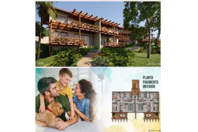 Imagem Apartamento com 3 Quartos à Venda, 76 m² em Açu Da Torre (subdistrito) - Mata De São João Imagem Apartamento com 3 Quartos à Venda, 76 m² em Açu Da Torre (subdistrito) - Mata De São João