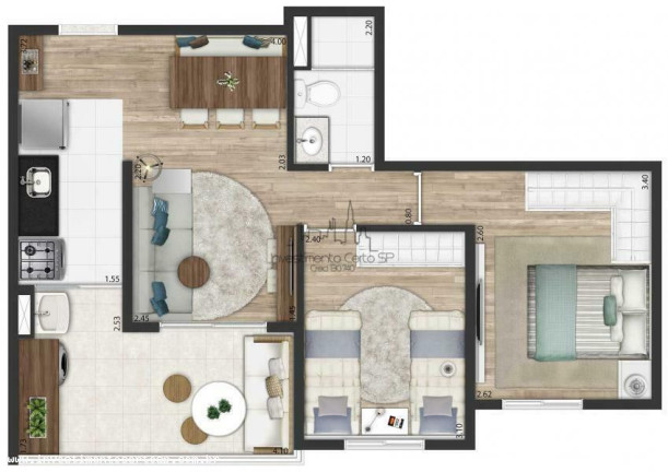 Imagem Apartamento com 2 Quartos à Venda, 53 m² em Vila Mariana - São Paulo Imagem Apartamento com 2 Quartos à Venda, 53 m² em Vila Mariana - São Paulo