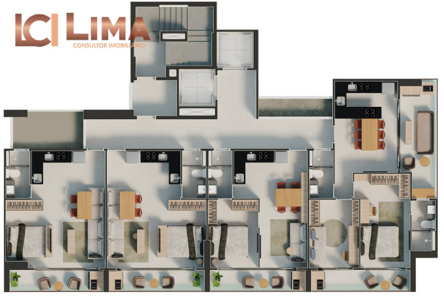 Imagem Apartamento com 1 Quarto à Venda, 37 m² em Aldeota - Fortaleza