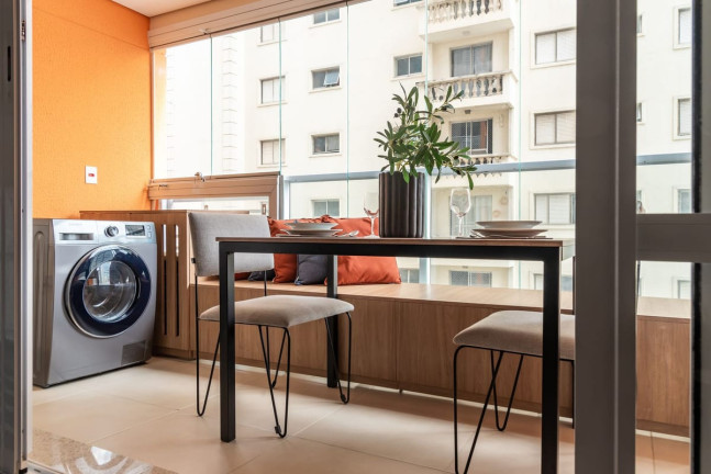 Imagem Apartamento com 1 Quarto para Alugar, 47 m² em Campo Belo - São Paulo Imagem Apartamento com 1 Quarto para Alugar, 47 m² em Campo Belo - São Paulo