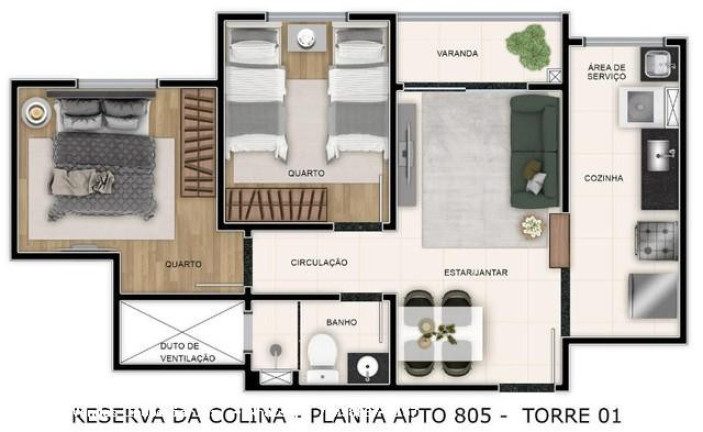 Imagem Apartamento com 2 Quartos à Venda, 45 m² em Dom Avelar - Salvador