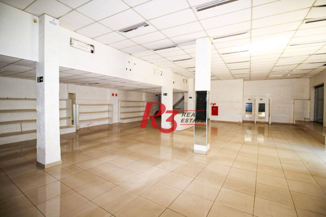 Loja para Alugar, 320 m² em Centro - Santos