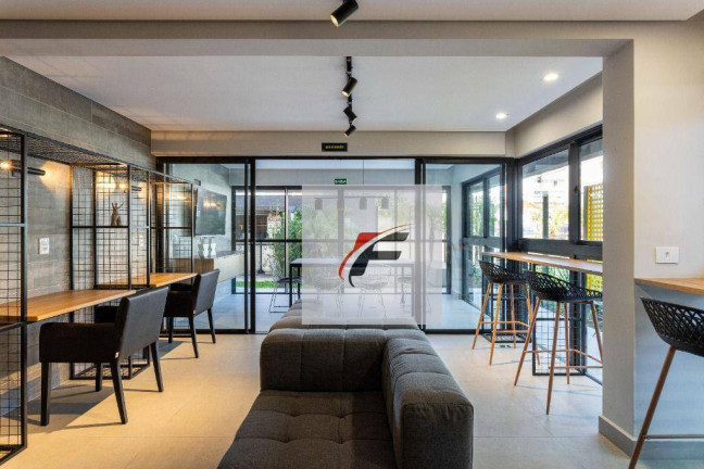Imagem Studio com 1 Quarto à Venda, 32 m² em Mercês - Curitiba