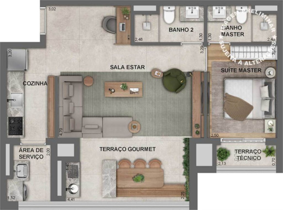 Imagem Apartamento com 2 Quartos à Venda, 66 m² em Vila Mariana - São Paulo