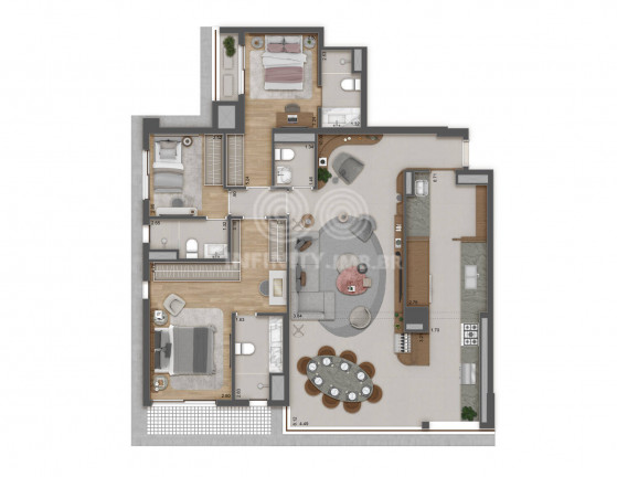 Imagem Apartamento com 4 Quartos à Venda, 132 m² em Jardim Paulista - São Paulo