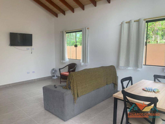 Imagem Casa com 2 Quartos à Venda, 120 m² em Jardim Capricórnio - Caraguatatuba