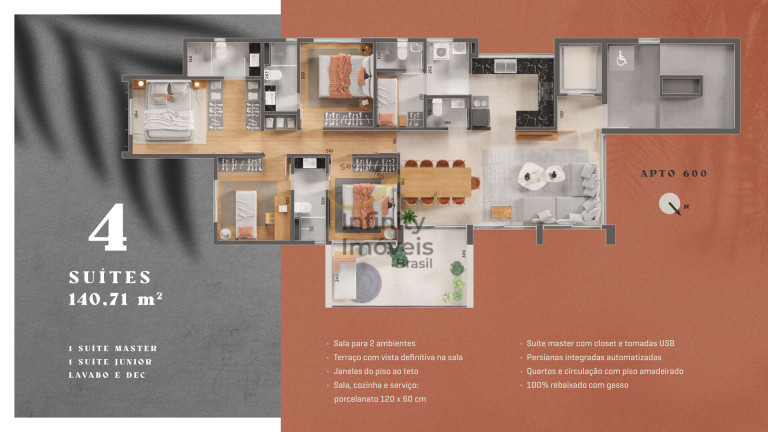 Imagem Apartamento com 4 Quartos à Venda, 137 m² em Santa Lúcia - Belo Horizonte Imagem Apartamento com 4 Quartos à Venda, 137 m² em Santa Lúcia - Belo Horizonte