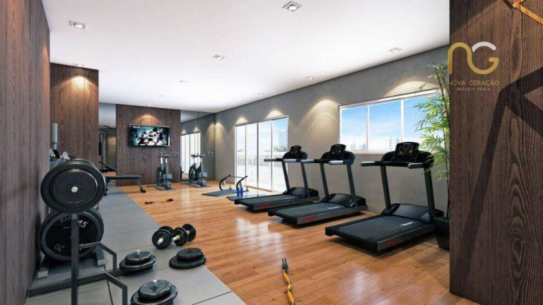 Imagem Apartamento com 1 Quarto à Venda, 43 m² em Mirim - Praia Grande