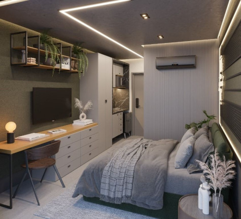 Imagem Apartamento com 1 Quarto à Venda, 23 m² em Cabo Branco - João Pessoa