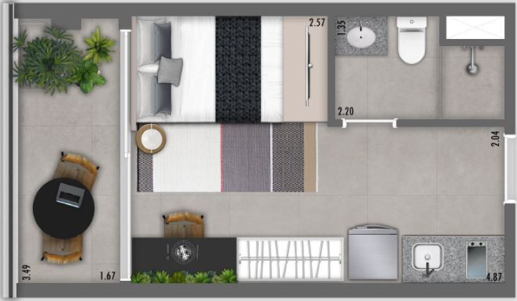 Imagem Imóvel com 1 Quarto à Venda, 16 m² em Vila Olímpia - São Paulo Imagem Imóvel com 1 Quarto à Venda, 16 m² em Vila Olímpia - São Paulo