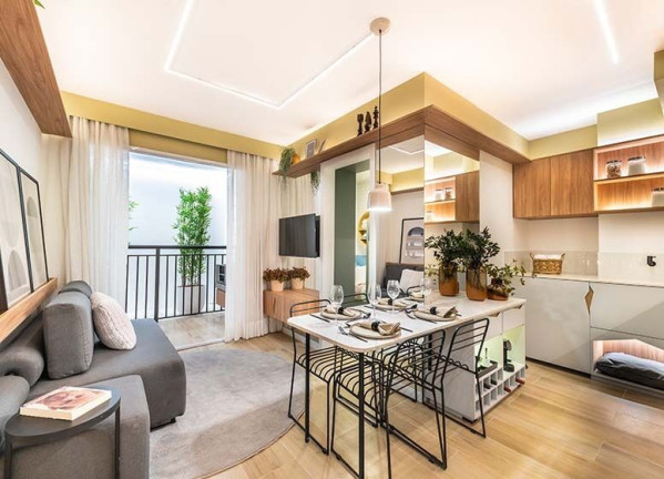Imagem Apartamento com 2 Quartos à Venda, 43 m² em Panamby - São Paulo