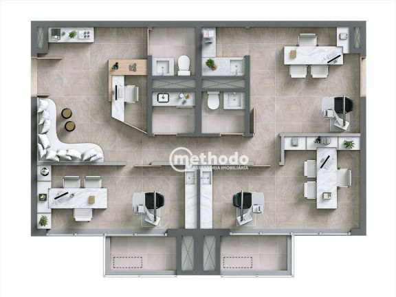 Imagem Sala Comercial à Venda, 35 m² em Centro - Campinas