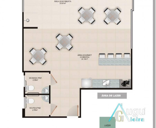Imagem Apartamento com 3 Quartos à Venda, 90 m² em Praia Do Morro - Guarapari