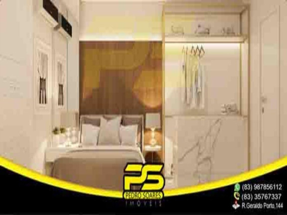 Imagem Apartamento com 1 Quarto à Venda, 54 m² em Cabo Branco - João Pessoa