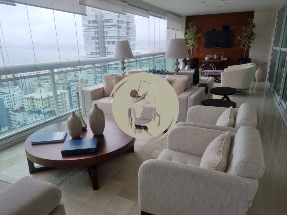 Imagem Apartamento com 4 Quartos à Venda, 345 m² em Aparecida - Santos Imagem Apartamento com 4 Quartos à Venda, 345 m² em Aparecida - Santos