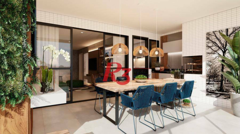 Imagem Apartamento com 2 Quartos à Venda, 83 m² em Aparecida - Santos