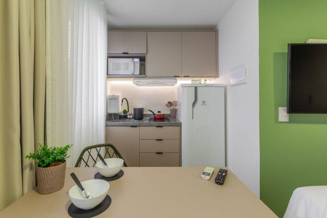 Imagem Apartamento com 1 Quarto para Alugar, 17 m² em Prado Velho - Curitiba