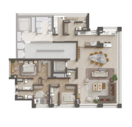 Imagem Cobertura com 4 Quartos à Venda, 276 m² em Jardim América - São Paulo Imagem Cobertura com 4 Quartos à Venda, 276 m² em Jardim América - São Paulo