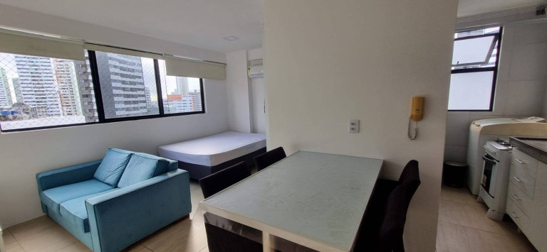 Apartamento com 1 Quarto para Alugar, 30 m² em Recife