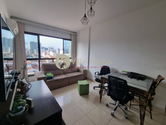 Imagem Apartamento com 1 Quarto à Venda, 80 m² em Campo Grande - Santos