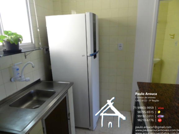 Imagem Apartamento com 1 Quarto à Venda, 46 m² em Acupe De Brotas - Salvador Imagem Apartamento com 1 Quarto à Venda, 46 m² em Acupe De Brotas - Salvador