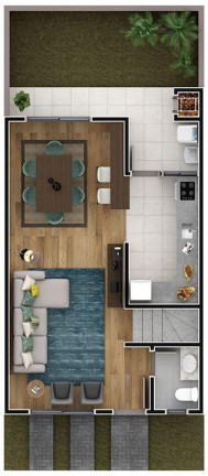Imagem Casa com 3 Quartos à Venda, 104 m² em Santa Cândida - Curitiba Imagem Casa com 3 Quartos à Venda, 104 m² em Santa Cândida - Curitiba