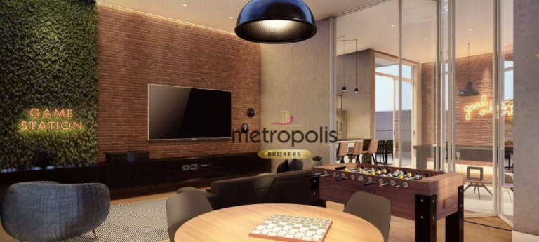 Imagem Cobertura com 3 Quartos à Venda, 176 m² em Vila Valparaíso - Santo André
