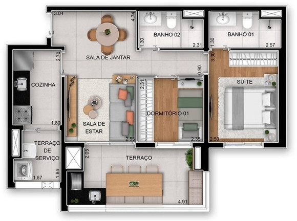 Imagem Apartamento com 3 Quartos à Venda, 91 m² em Vila Prudente - São Paulo Imagem Apartamento com 3 Quartos à Venda, 91 m² em Vila Prudente - São Paulo