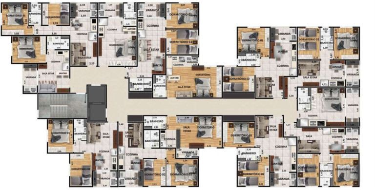 Imagem Apartamento com 2 Quartos à Venda, 39 m² em Vila Parque Jabaquara - São Paulo