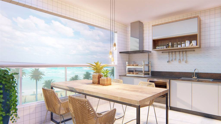 Imagem Apartamento com 2 Quartos à Venda, 79 m² em Centro - Mongagua