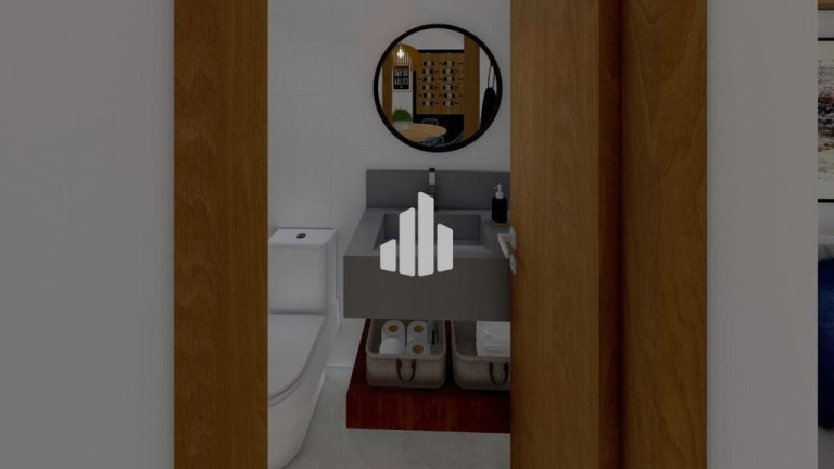 Imagem Casa de Condomínio com 2 Quartos à Venda, 75 m² em Miratorres - Passo De Torres