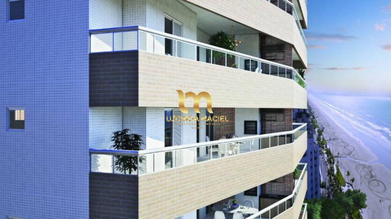 Apartamento com 2 Quartos à Venda, 73 m² em Imperador - Praia Grande