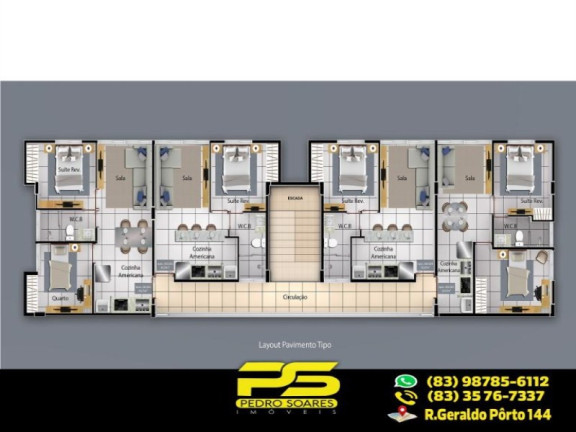 Imagem Apartamento com 2 Quartos à Venda, 41 m² em Jardim Cidade Universitária - João Pessoa Imagem Apartamento com 2 Quartos à Venda, 41 m² em Jardim Cidade Universitária - João Pessoa
