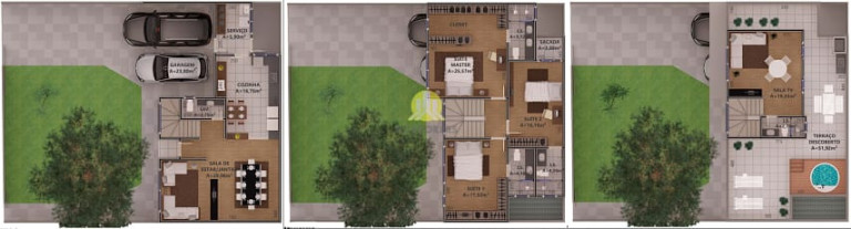Imagem Casa com 3 Quartos à Venda, 161 m² em água Verde - Curitiba Imagem Casa com 3 Quartos à Venda, 161 m² em água Verde - Curitiba