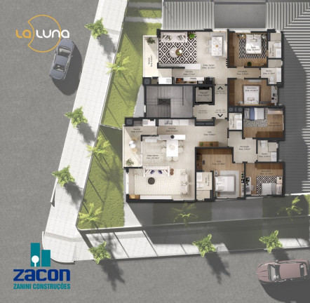 Imagem Apartamento com 3 Quartos à Venda, 121 m² em Centro - Santa Maria Imagem Apartamento com 3 Quartos à Venda, 121 m² em Centro - Santa Maria