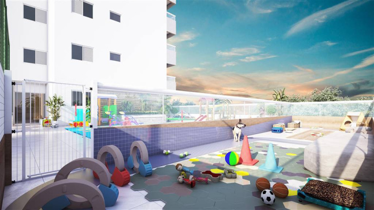 Imagem Apartamento com 2 Quartos à Venda, 74 m² em Caiçara - Praia Grande