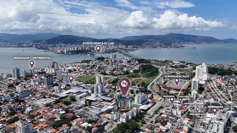 Imagem Apartamento com 2 Quartos à Venda, 74 m² em Estreito - Florianópolis
